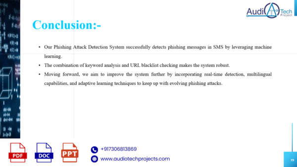 Phishing Attack Detection on Text Messages Using Machine Learning
