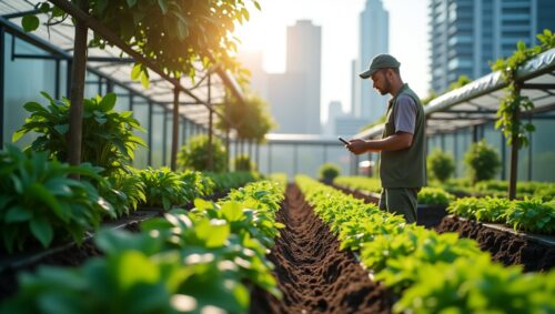Revolutionizing Urban Horticulture and Agriculture with Networked Intelligence: A Blockchain-Based Framework for Smart Farming and Crop Management (Abstract)